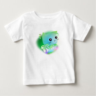 Camiseta De Bebé Kawaii Personalizado Kitten