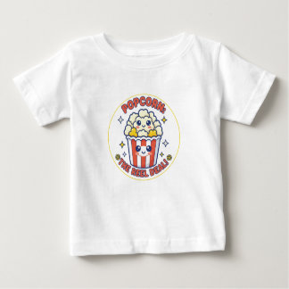 Camiseta De Bebé Kawaii Popcorn Film Pun