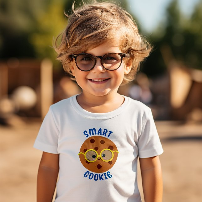 Camiseta De Bebé Kawaii Smart Cookie (No space for a crumbly attitude! Here is the perfect t-shirt for your smart cookie!)