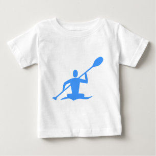 Camiseta De Bebé Kayak - Azul bebé