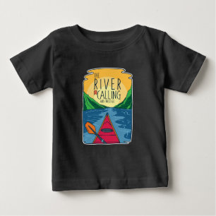 Camiseta De Bebé Kayak - El Río Llama Y Debo Ir