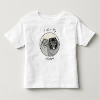 Keeshond Graphics Keeshond Mom and Son