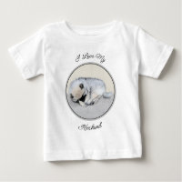 Keeshond Sleeping Pinting Pintura Original De Perr