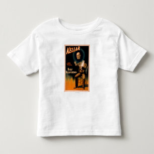 Camiseta De Bebé Kellar que realiza magia de la degollación del un