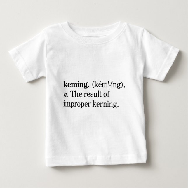 Camiseta De Bebé Keming (Anverso)