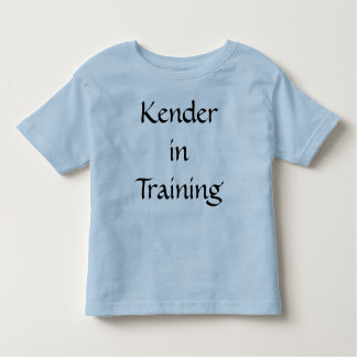 Camiseta De Bebé Kender en el entrenamiento