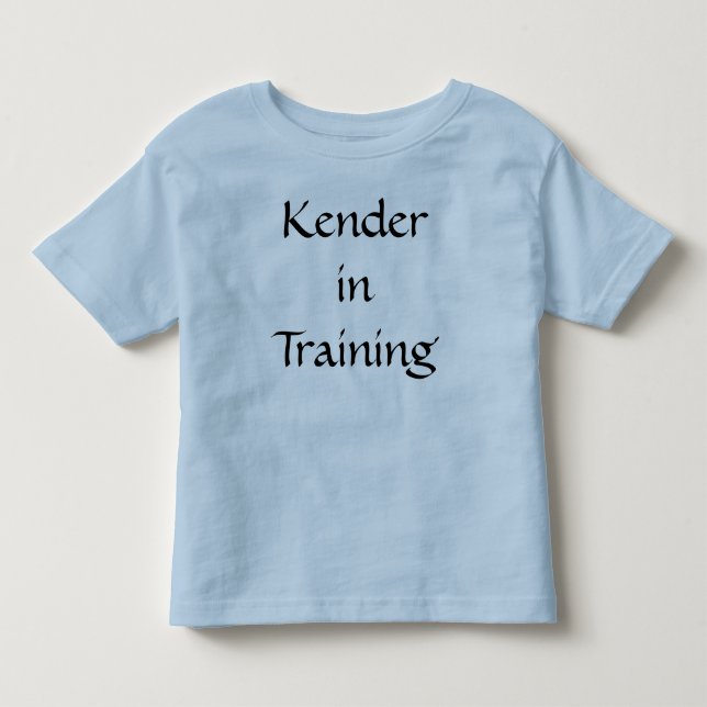 Camiseta De Bebé Kender en el entrenamiento (Anverso)