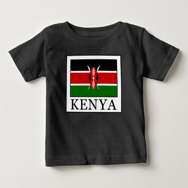 Camiseta De Bebé Kenia (Anverso)