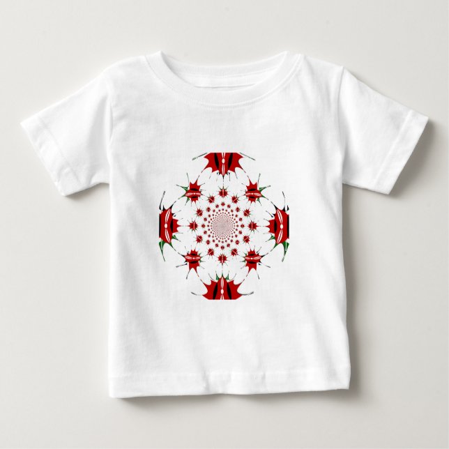 Camiseta De Bebé Kenia mágica: La identidad cultural Kaleidoscope � (Anverso)