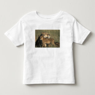 Camiseta De Bebé Kenia, Reserva de caza Masai Mara, Leona