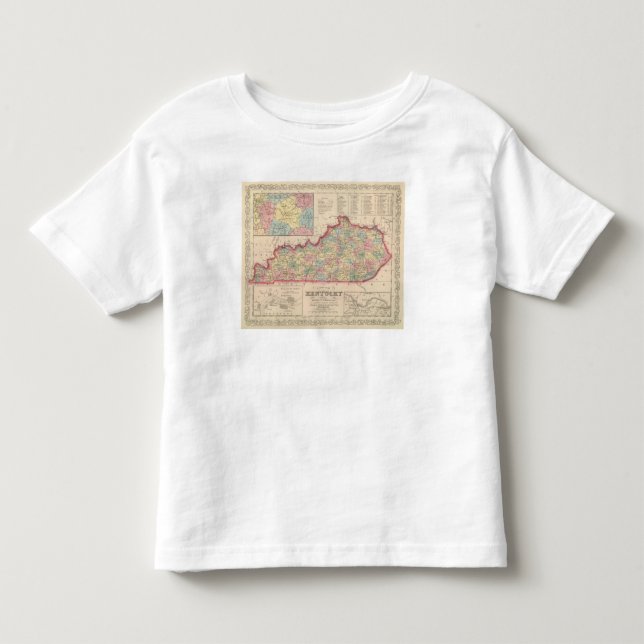 Camiseta De Bebé Kentucky 7 (Anverso)