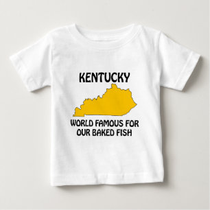 Camiseta De Bebé Kentucky - Mundialmente Famoso por nuestro Pescado