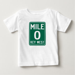 Camiseta De Bebé Key West Milla 0, Florida EE. UU.
