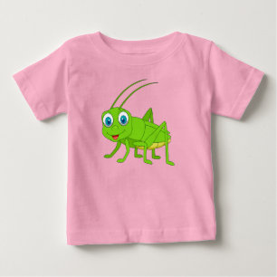 Camiseta De Bebé Keychain, Personalizado de críquet sonriente