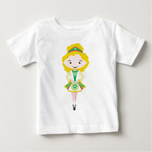 Camiseta De Bebé KIDLETS :: rubia bailarina irlandesa