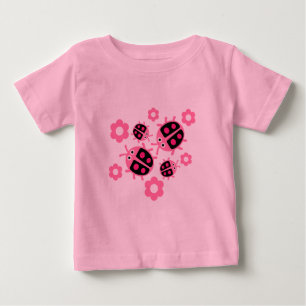 Camiseta De Bebé Kids Coccinellidae ladybug