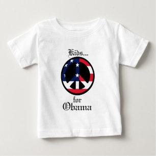 Camiseta De Bebé Kids for Obama