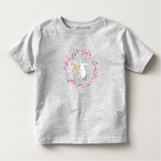 Camiseta De Bebé Kids Gray Easter Bunny T-Shirt