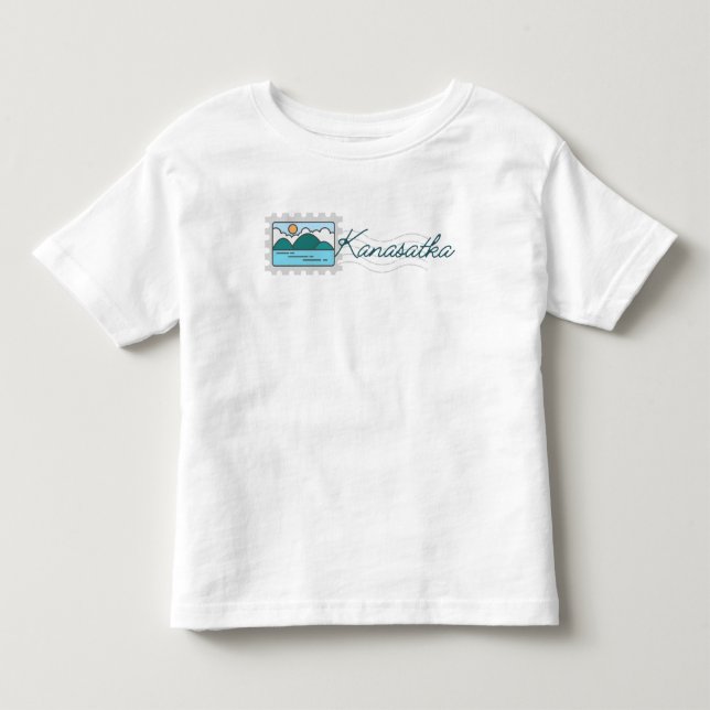 Camiseta De Bebé Kids Kanasatka Stamp T (Anverso)