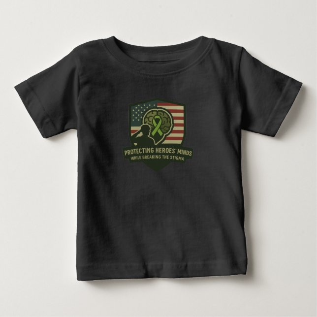 Camiseta De Bebé Kids Operation Mind Shield Tee (Anverso)