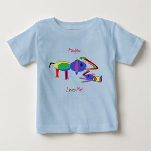 Camiseta De Bebé Kids Pawpaw Tee - (sólo diseño frontal)
