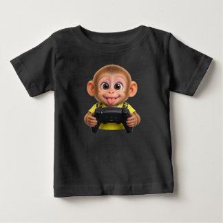Camiseta De Bebé Kids' T-shirt – Playful monkey play