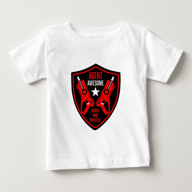 Camiseta De Bebé Kids Toy Dart Gun Battle (Anverso)