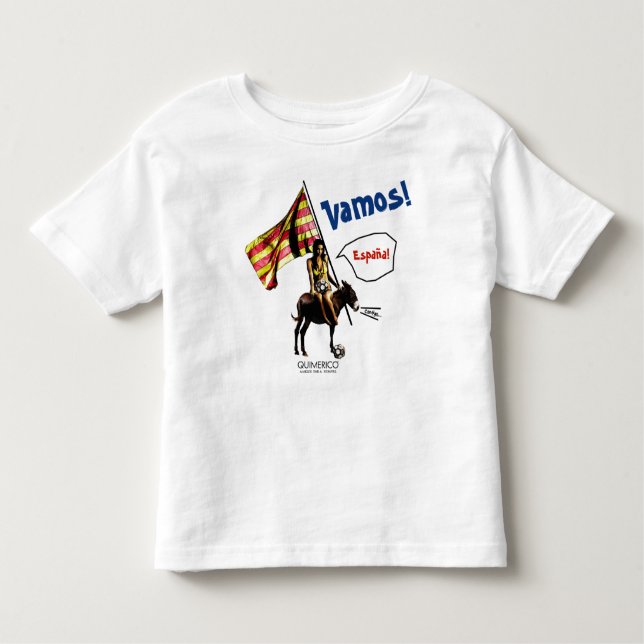 Camiseta De Bebé Kid's VAMOS!España! No.7 (Anverso)