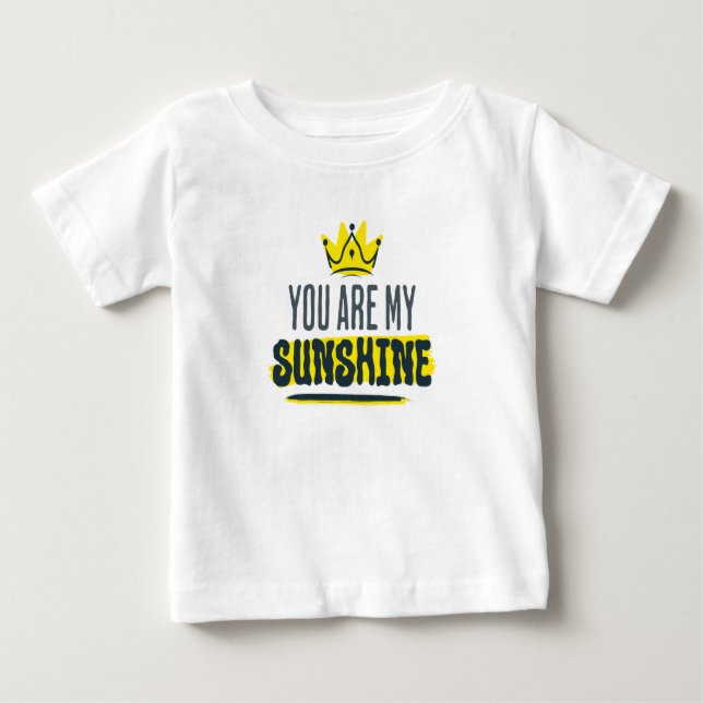Camiseta De Bebé Kids "You Are My Sunshine" T-Shirt | Toddler Sun G (Anverso)