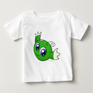 Camiseta De Bebé Kiko verde que remolina