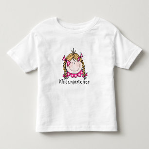 Camiseta De Bebé Kindergarten Chica Blond Hair
