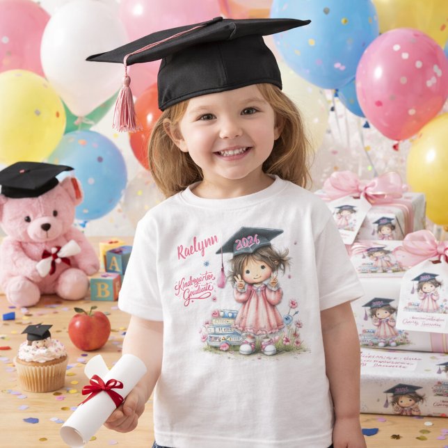 Camiseta De Bebé Kindergarten Graduate & First Grade Promotion  (Subido por el creador)