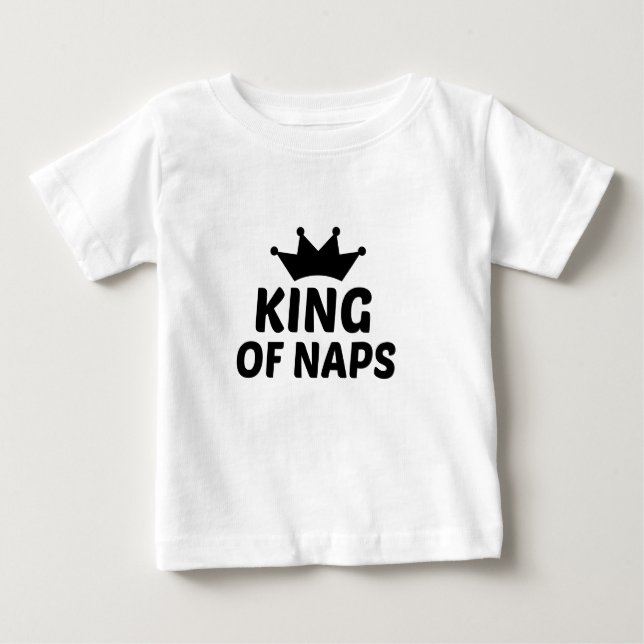 CAMISETA DE BEBÉ KING DE NAPS (Anverso)