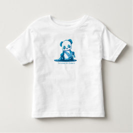 Camiseta De Bebé KiniArt Panda Cub