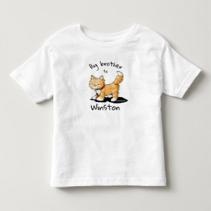 Camiseta De Bebé KiniArt Tabby Cat