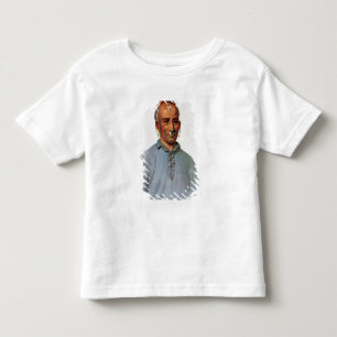 Camiseta De Bebé Kish-Kal-Wa, jefe del Shawnee