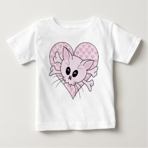 Camiseta De Bebé Kitty Bones