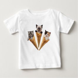 Camiseta De Bebé Kitty Cones