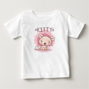Camiseta de bebé Kitty linda