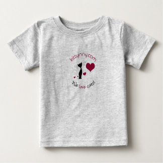 Camiseta De Bebé kittyinNY traje de bebé