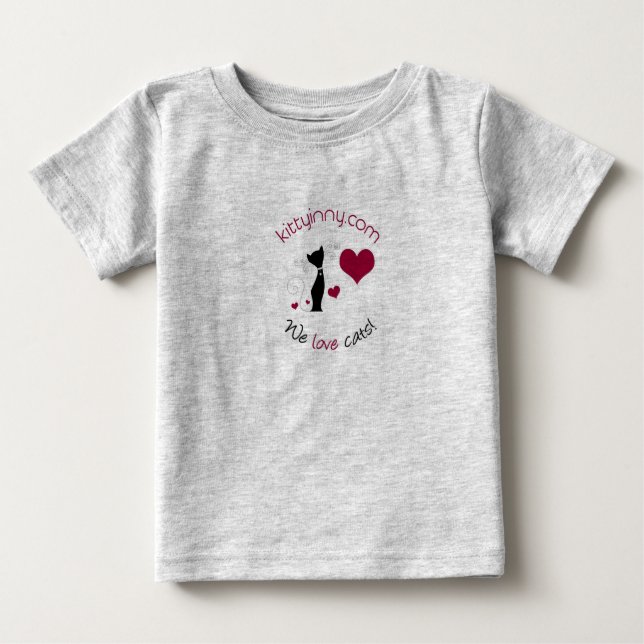Camiseta De Bebé kittyinNY traje de bebé (Anverso)