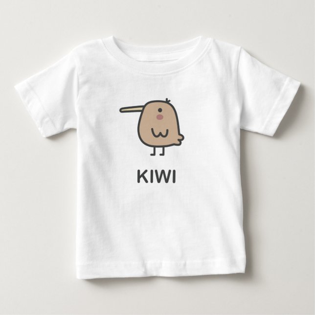 Camiseta De Bebé Kiwi (Anverso)