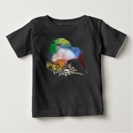 Camiseta De Bebé Kiwi Bird Art