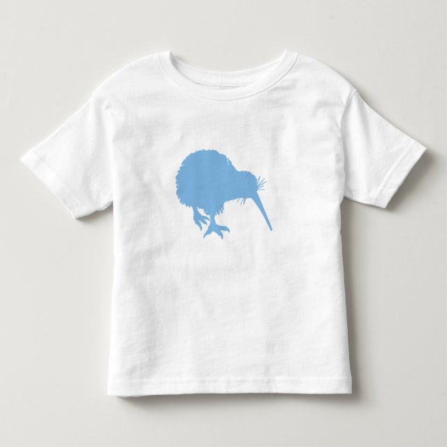 Camiseta De Bebé Kiwi Blue Light (Anverso)