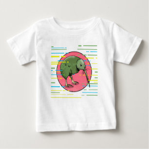 Camiseta De Bebé Kiwi Cute Nueva Zelanda