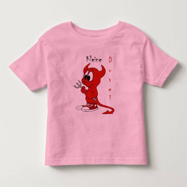 Camiseta De Bebé Kleine Duvel (Anverso)