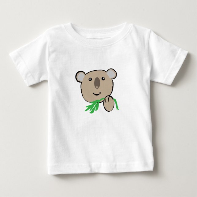 Camiseta De Bebé koala (Anverso)