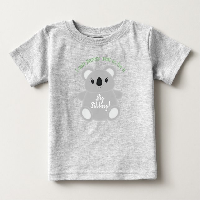 Camiseta De Bebé Koala Bear Baby Shower (Anverso)