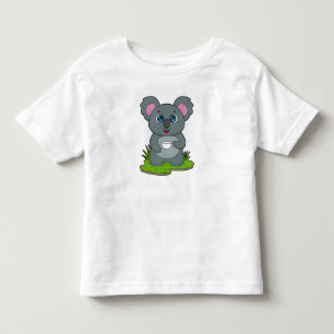 Camiseta De Bebé Koala con café