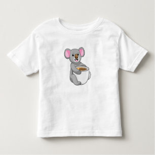 Camiseta De Bebé Koala con Copa de Café